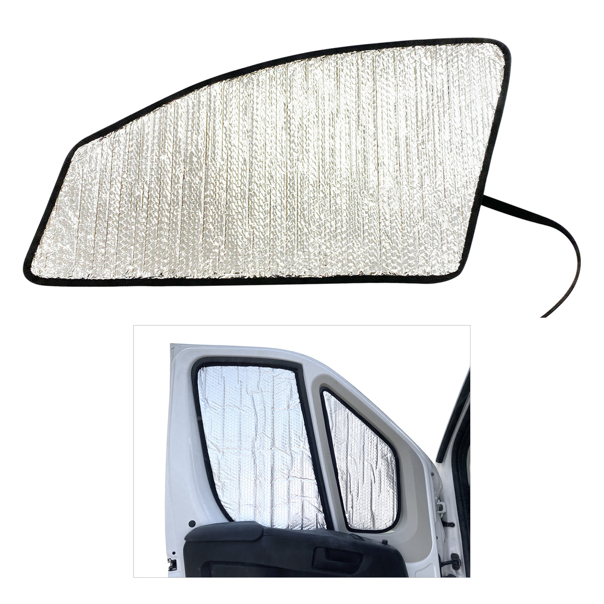 Front Side Window Sunshades for 2014-2024 Dodge RAM ProMaster 1500 2500  3500 Van