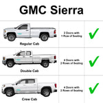 Rear Tailgate Window Sunshade for 2014-2018 GMC Sierra 1500 2500 3500 Pickup Truck