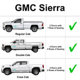 Rear Tailgate Window Sunshade for 2014-2018 GMC Sierra 1500 2500 3500 Pickup Truck