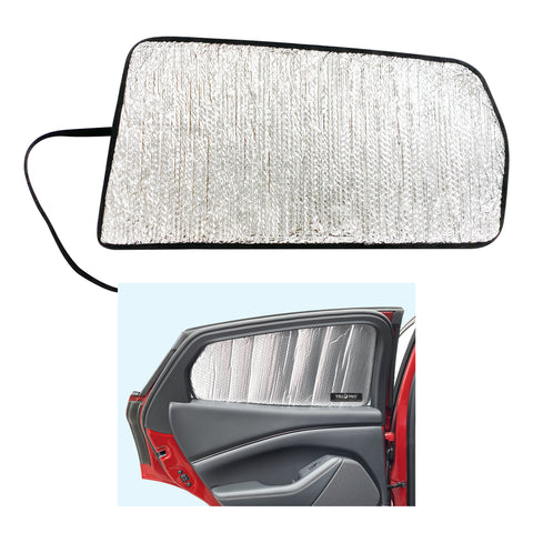 Side Window Rear Seat 2nd Row Sunshade for 2021-2024 Ford Mustang Mach-E SUV (Set of 2)