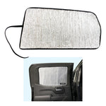 Side Window Rear Seat Sunshade for 2020-2025 GMC Sierra 2500 3500 - 4Dr Crew Cab (Set of 2)