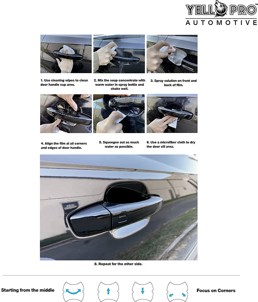 Volvo V90 (18- ) Door Handle Cup Paint Protection