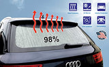 Rear Tailgate Window Sunshade for 2022-2024 Audi Q4 e-tron Etron Sportback