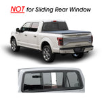 Rear Tailgate Window Sunshade for 2008-2016 Ford F-250, F-350 Pickup | All Cab Types | NOT for Motorhomes/RVs or E-Series Vehicles